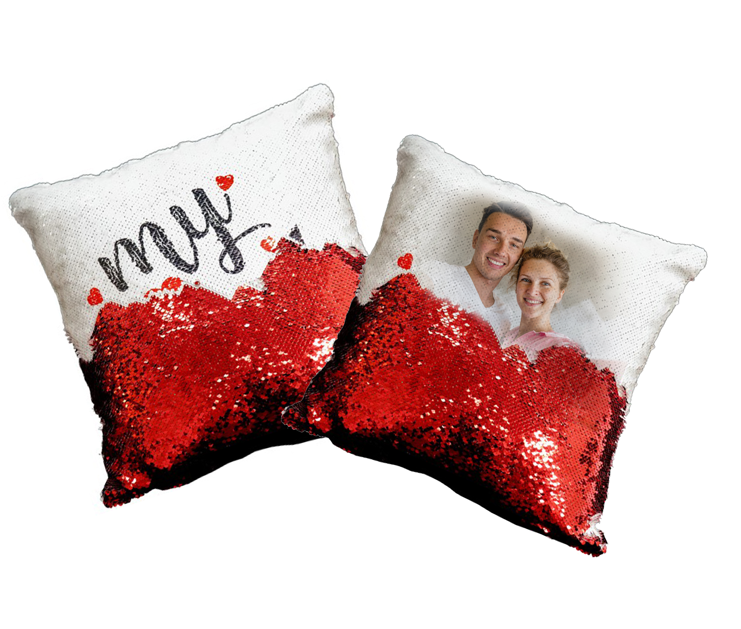 כרית פייטים בעיצוב אישי