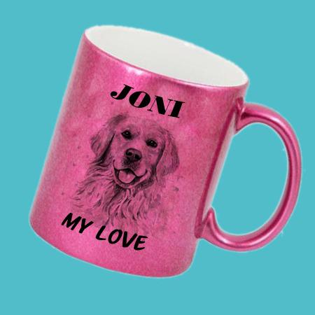 ספל נצנצים בעיצוב אישי